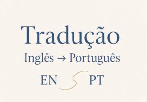 Eu vou traduzir seu texto de inglês para o português.