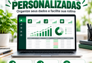 Eu vou criar planilhas Excel personalizada com fórmulas