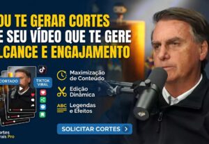 Eu vou te gerar cortes de seu vídeo/anuncio.