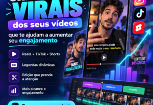 Eu vou Criar cortes virais para seu vídeo