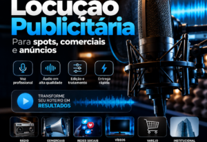 Eu vou fazer locução profissional para o seu anúncio