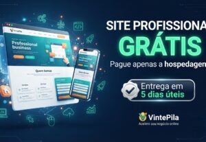 Eu vou Vou criar um Site Profissional Grátis