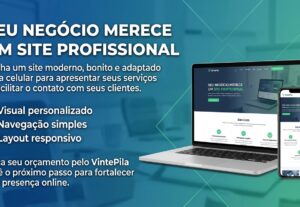 Eu vou Site profissional para divulgar seu negócio