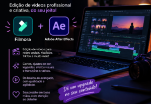 Eu vou editar seu vídeo de forma criativa e profissional
