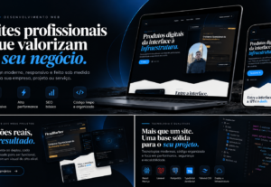 Eu vou criar um site moderno, responsivo e profissional