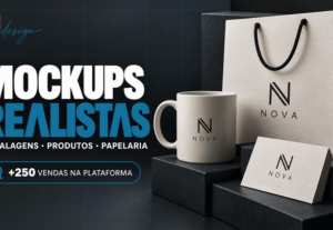 Eu vou criar um mockup profissional do seu produto