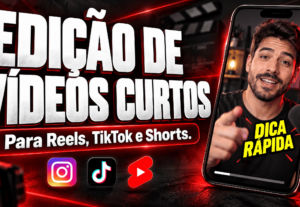 Eu vou editar seu Reels ou TikTok de forma dinâmica