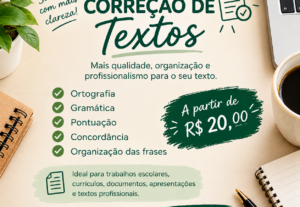 Eu vou revisar e corrigir seu texto em português.