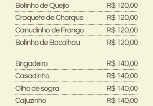 Eu vou criar um cardápio para o seu restaurante ou lanchonet...