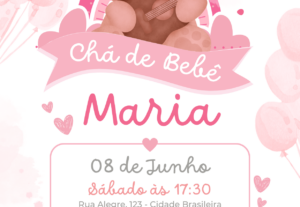 Eu vou Eu crio seu convite de aniversário