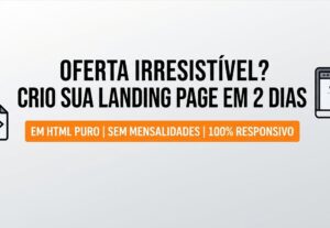 Eu vou criar uma Landing Page profissional em HTML.