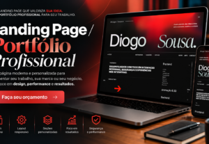 Eu vou criar Uma Landing Page / Portfolio Profissional