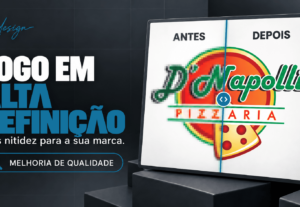 Eu vou aumentar a qualidade da sua logo