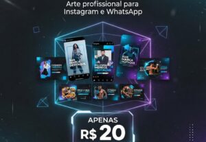 Eu vou criar artes para usar nas redes sociais do seu negóci...