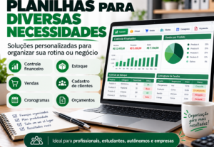 Eu vou criar planilhas profissionais e organizadas no Excel
