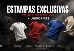 Eu vou Criar 4 Estampas exclusivas pra sua Marca