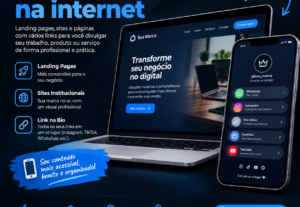 Eu vou Criar Landing Pages, Sites e Link na Bio