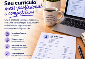 Eu vou montar o seu currículo profissional