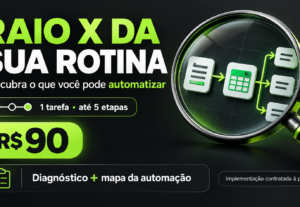 Eu vou descobrir o que você pode automatizar na sua rotina