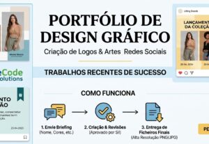 Eu vou criar uma logo ou anuncio para o seu negocio