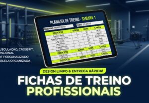 Eu vou criar uma ficha de treino para qualquer modalidade