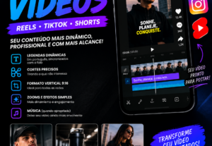 Eu vou Editar seus vídeos do tiktok com legenda em até 3hrs