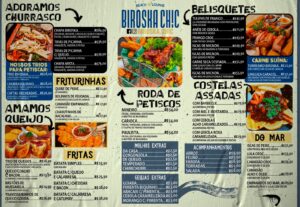 Eu vou criar um cardápio atrativo para vender bem.