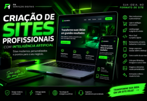 Eu vou criar um site completo para você