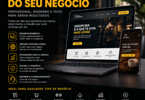 Eu vou criar um site pra você, de acordo com oque você quer